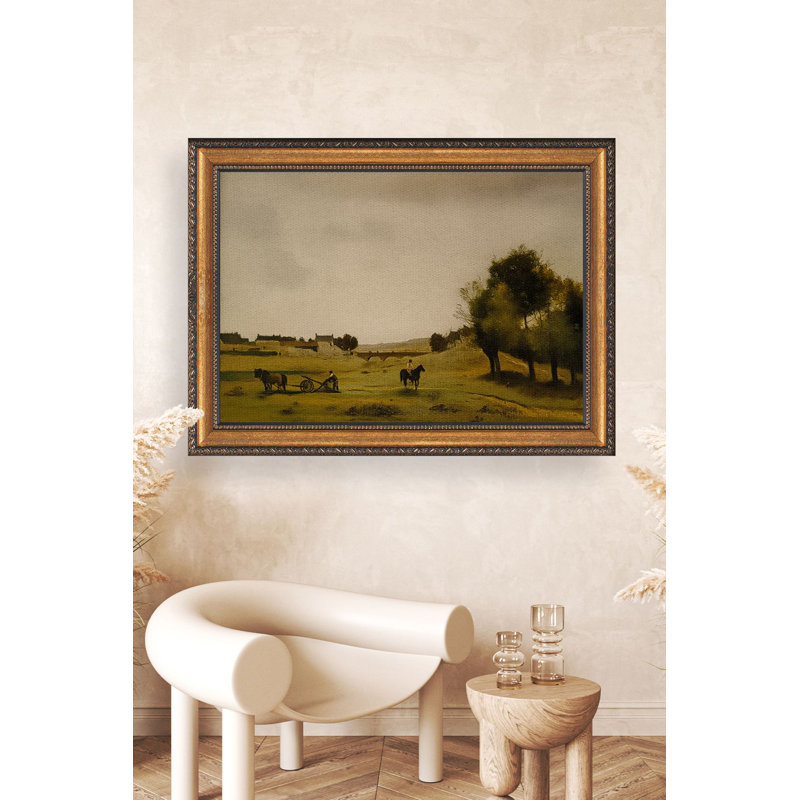 Elegant Framed Canvas Painting, 27.6 x 39.4 inches | 50% Polystyrene / 50% Canvas Polyester Fabric, Thickness: 1.2 inches | Stunning Digital Printing, Ready to Hang for Home Decor, Perfect for Living Room & Office