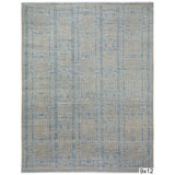 Transitional One-of-a-Kind Rectangle 8'11" X 11'10" Hand Knotted Area Rug