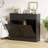 Wooden Tilt Out Trash Can Cabinet, 20 Gallon Hidden Garbage Can Cabinet with Deodorizing Function, Double Laundry Cabinet with 2 Drawers for Kitchen-2047773765