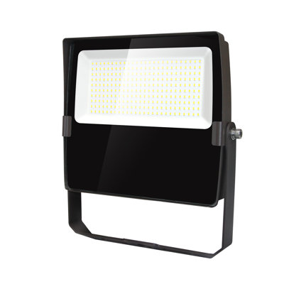 LED Flood Light Outdoor, Dusk to Dawn Sensor, Selectable Wattage (40/60/80W) and  CCT (3000K/4000K/5000K), AC120-277V, 0-10V Dimmable, IP65 Waterproof, UL Listed Floodlights for Court, Garden, Yard