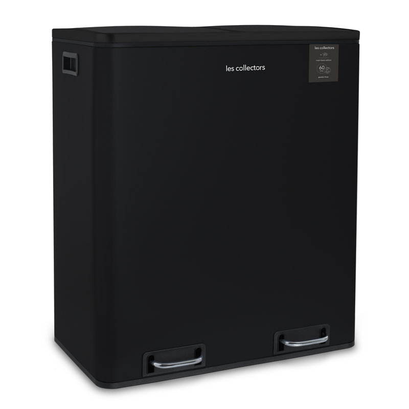 Pedal Bin 2X30L, Black
