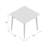 Laticia Glass Top End Table