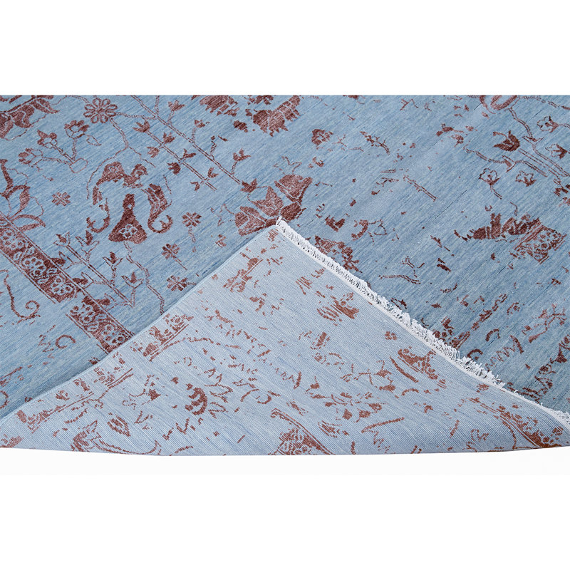 Wool Oriental Area Rug, Rectangle 9' x 12'