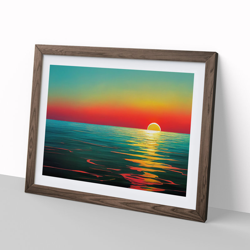 Glorious Sunset - Framed Print