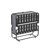 75"X46" Wide Folding Bed With Adjustable Headboard