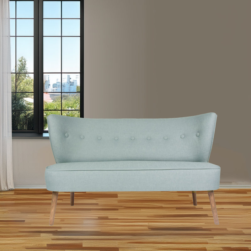 Causeuse 55,51 po, Bleu indigo