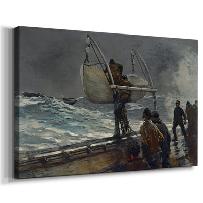 Signal of Distress-Winslow Homer-Gallery Wrapped Canvas-1890