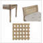 Banc décoratif de conception simple, confortable et durable, banc multifonctionnel