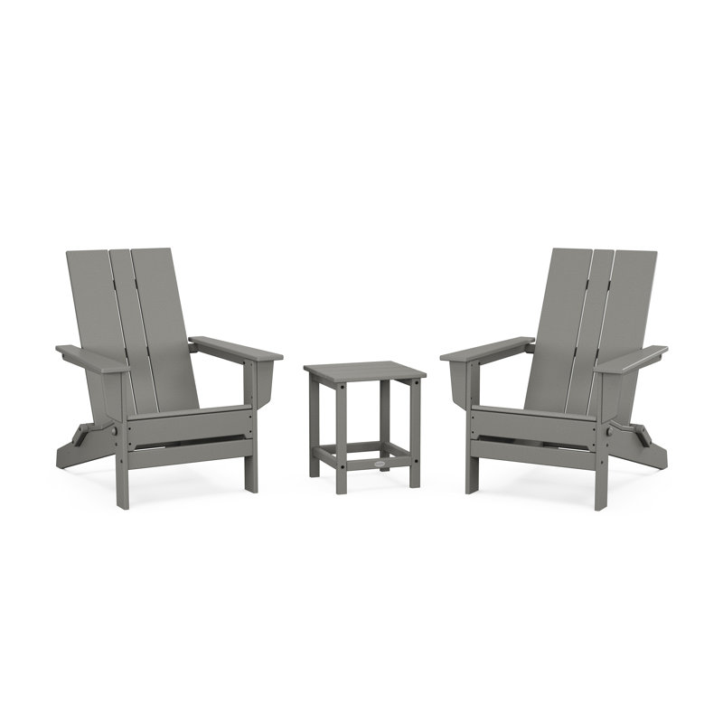Chaise Adirondack POLYWOOD x, Gris ardoise