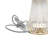 Elements Mushroom Acrylic LED Rechargeable Portable Tabletop Lamp