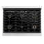 ZLINE Autograph 36" Paramount Dual Fuel DuraSnow® Range w/ Black & Bronze Accents (SDRSZ-BLM-36-CB)-1612997546