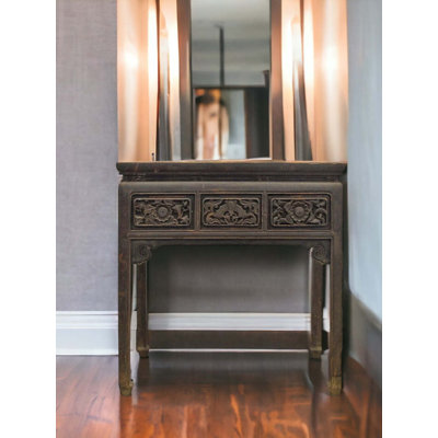 32.3'' Solid Wood Console Table