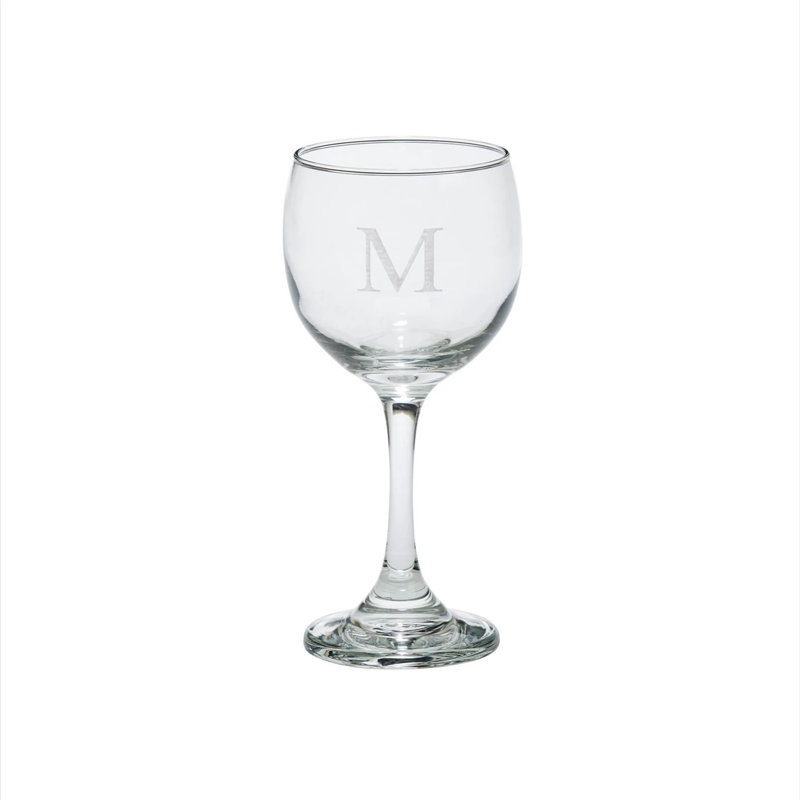 12 verres à pied en verre