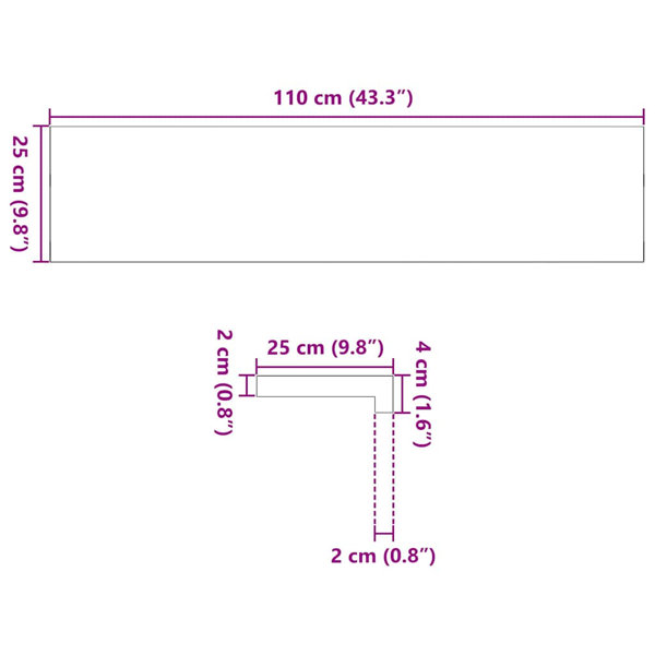 Dimensions du produit
