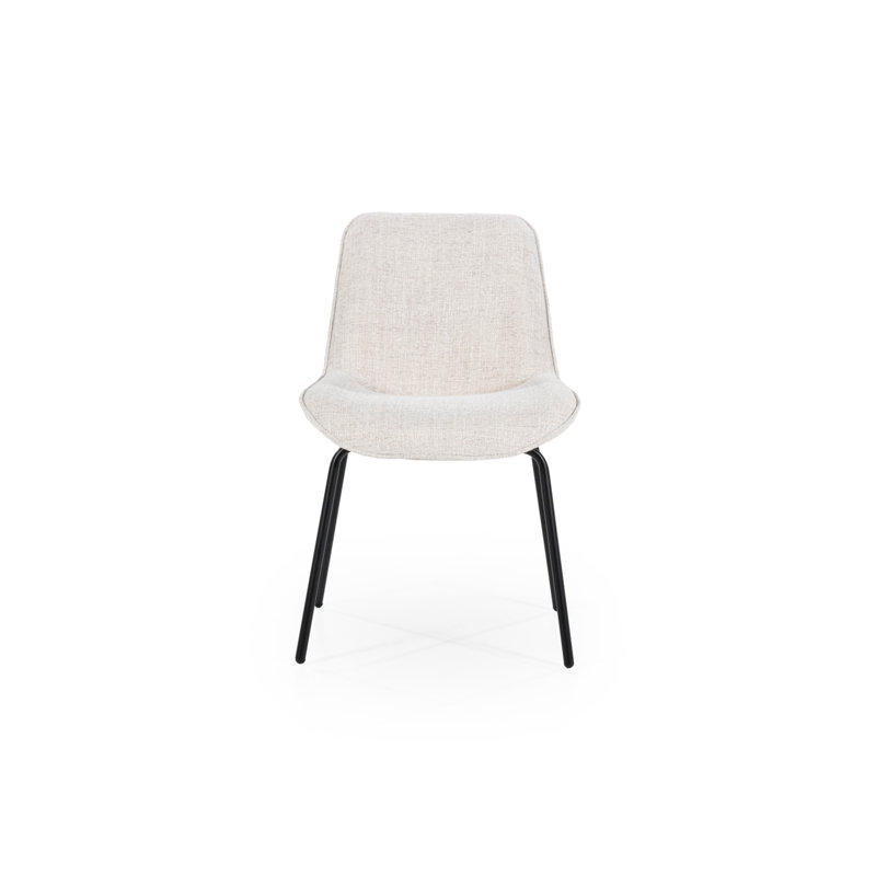 Dining Chair Upholstered Dining Chair, White