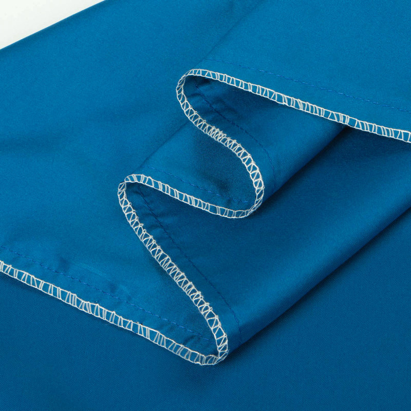 Taie d'oreiller en satin, Très grand, Bleu royal