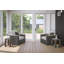 Chaise de patio en osier avec coussins Mcclaskey-1128185017