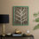 Wooded White Christmas Collection B Framed Print - Solid Wood