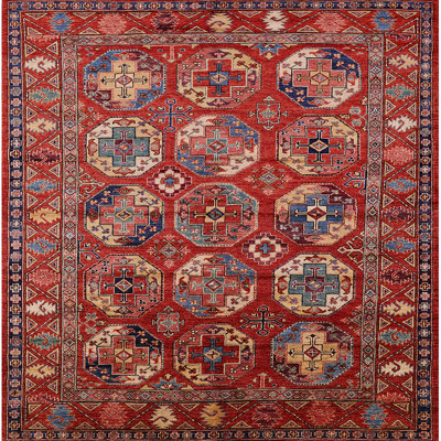 Tapis de style oriental rouge