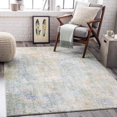 Mcneel Abstract Machine Woven Area Rug