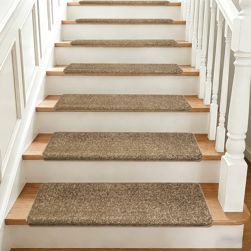 Ensemble de 16 marches d'escalier Monterey, Brun chameau, 16