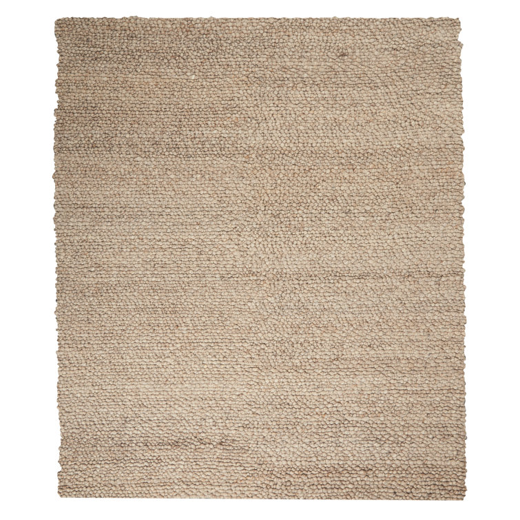 Riverstone Wool Area Rug in Brown