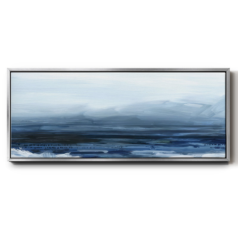Vue du phare I - toile encadrée, H 20 po x l 50 po