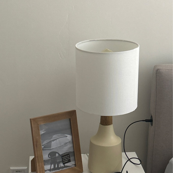 18'' Table Lamp - Tan