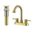 2-handle Bathroom Faucet with Drain Assembly-90763949