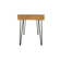 Abington Five-piece Counter Height Rattan And Solid Wood Dining Set