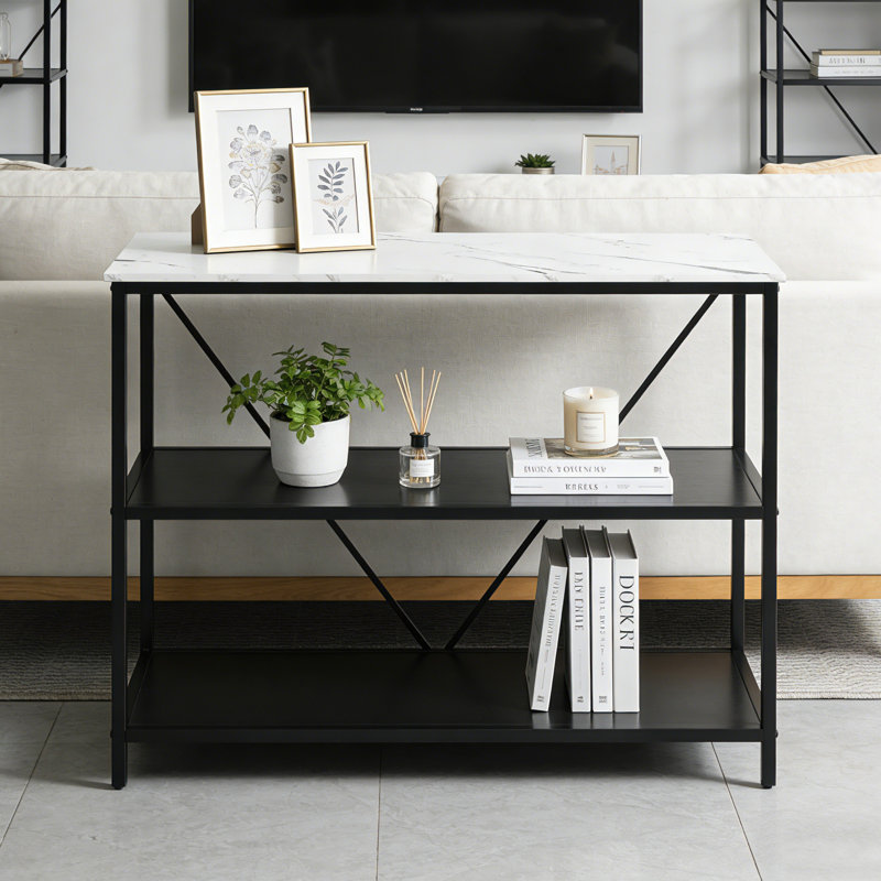 Inas 3-Layer Console Table Kitchen Island