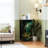 4 Drawer Dresser for Bedroom, Narrow Chest of Drawers, Wooden Top and Study Iron Frame 18"x37.5"-(WxH)