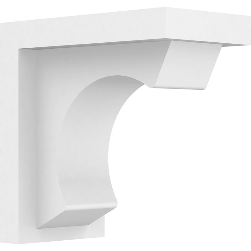 Support standard en PVC de qualité architecturale Emerson, H 9 po x l 5 po x p 9 po