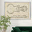 «Plan for St Peter's Basilica», impression sur toile encadrée-1132762485-1132762761