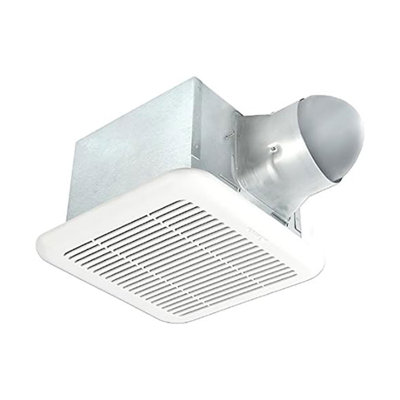 Delta Breez Signature Exhaust Bathroom Fan with Dual Speed, 80/110 CFM, White