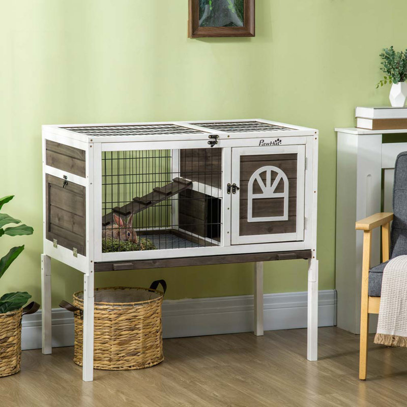 Cage à lapin PawHut