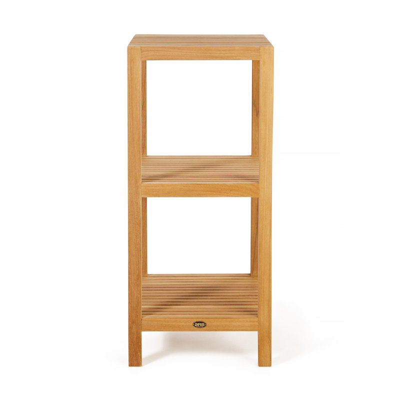 Millton Teak Bathroom Shelves