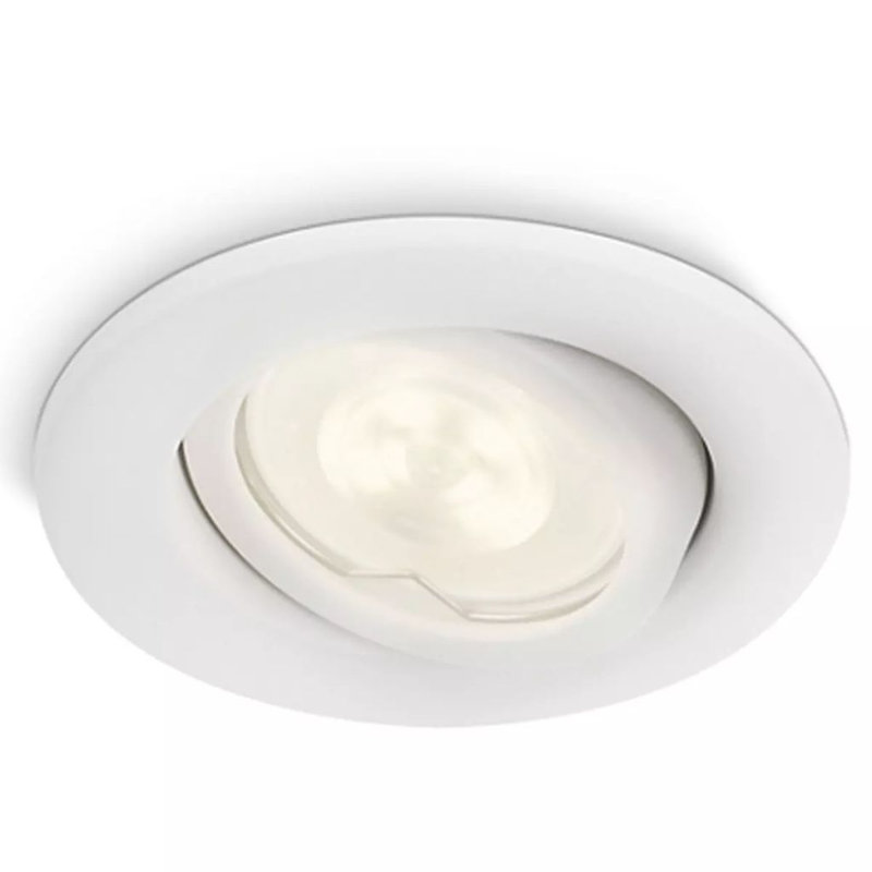 Philips myGarden LED Recessed Spot Light Fresco 5W, White