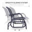 Banc oscillant pour 2 personnes Outsunny-497599675