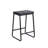 Ebern Designs Senga Bar Stools Set Of 2, Pu Leather, Iron Legs-1687850897