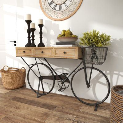 Console à vélo 3 tiroirs Brynne