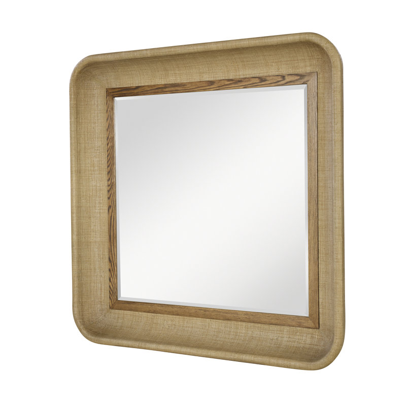Caribe Rectangle Solid Wood Mirror