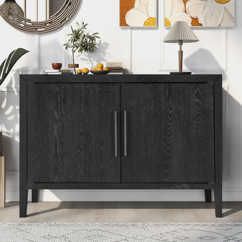 Zuliana 47.2'' Console Table, Black