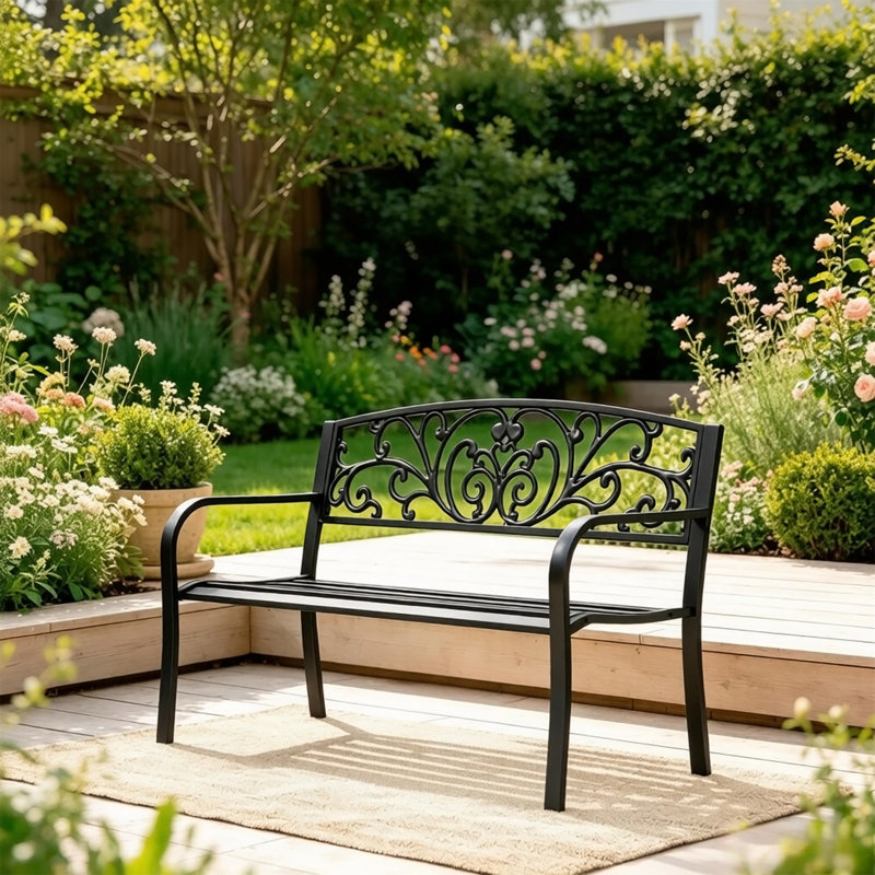 Banc de jardin élégant