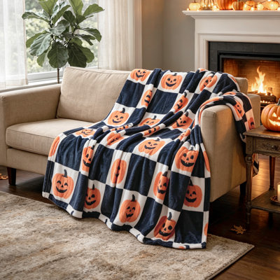 Ultra Soft All-Season Reversible Fleece Blanket, 270GSM