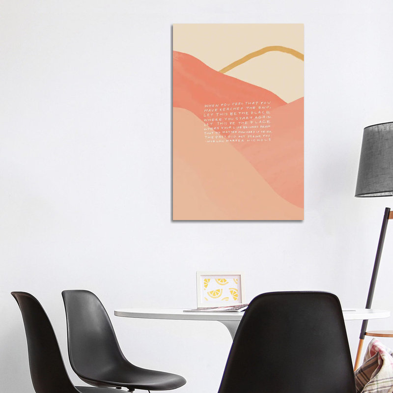 The Past Did Not Define You by Morgan Harper Nichols - Wrapped Canvas Print, 101.6 cm H x 66.04 cm W x 1.91 cm D