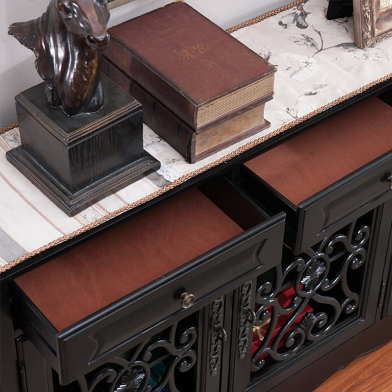 Buffet de porte style américain