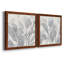 Shadow Leaves I - ensemble de 2 peintures sur toile encadrées-1770765256-1770765257