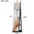 360°Swivel Jewelry Cabinet with Full Length Mirro