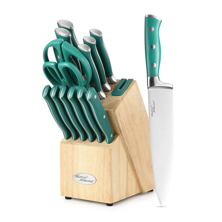 14-Piece Knife Block Set, Dishwasher Safe